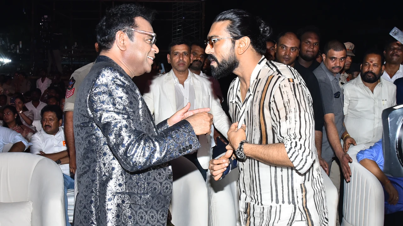 Peddi Movie Pre Release Event