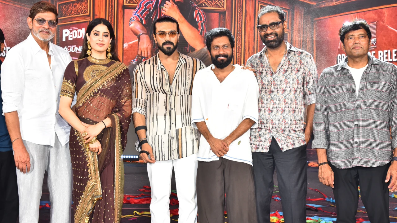 Peddi Movie Pre Release Event