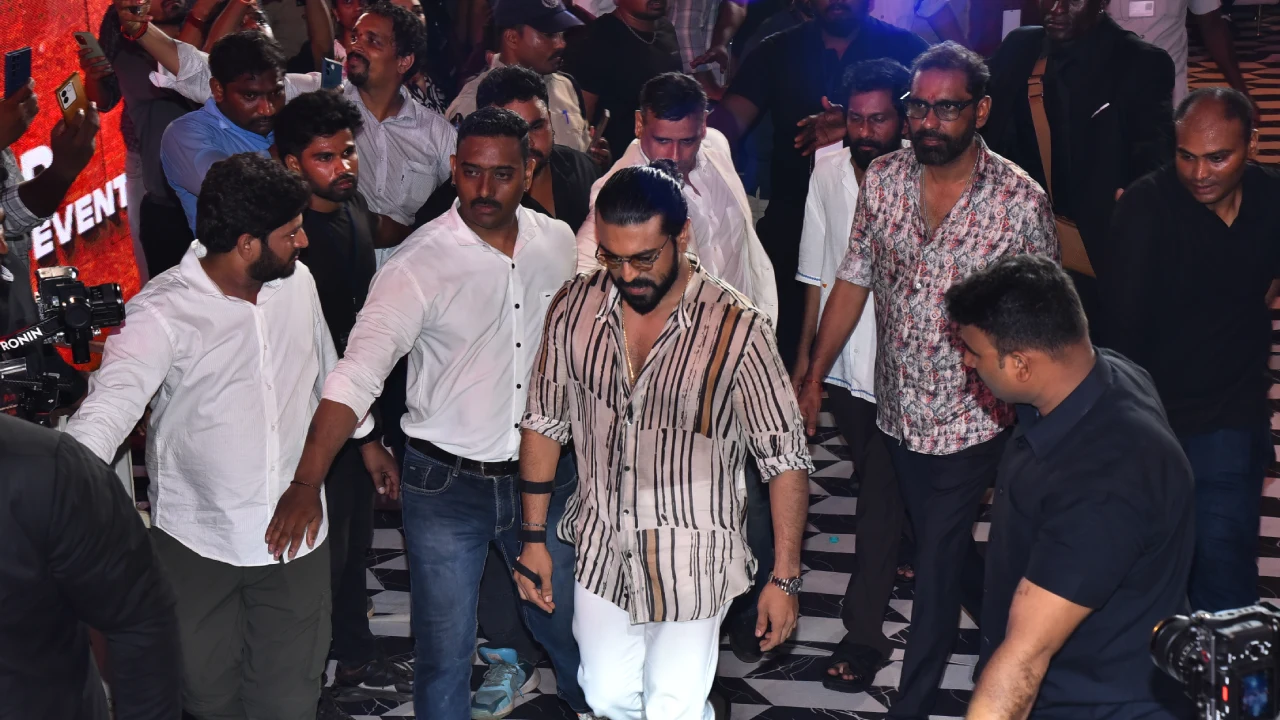 Peddi Movie Pre Release Event