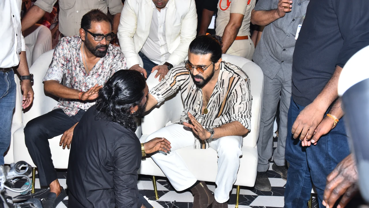 Peddi Movie Pre Release Event