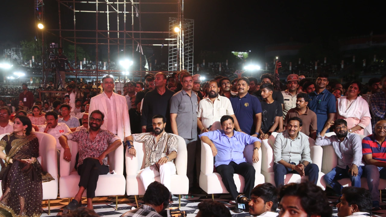 Peddi Pre Release Event