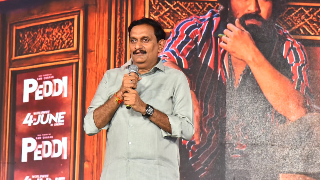 Peddi Movie Pre Release Event