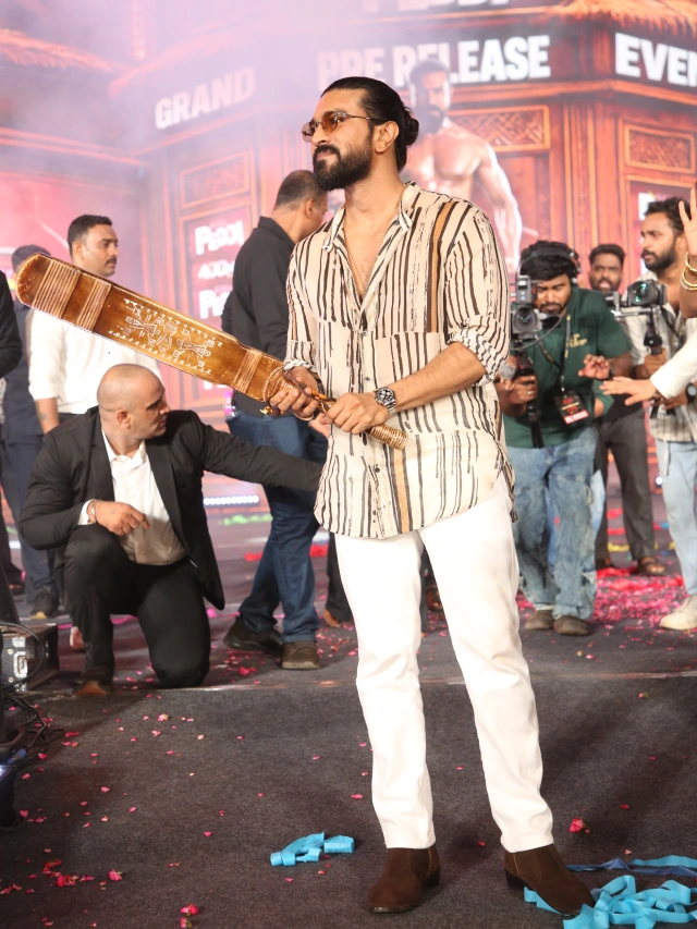 Peddi Pre Release Event