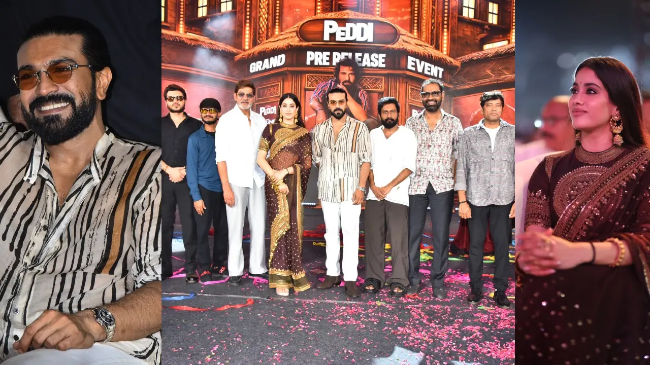 Peddi Movie Pre Release Event