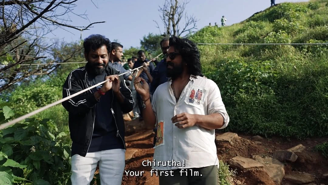 Ram Charan Peddi Movie Working Stills