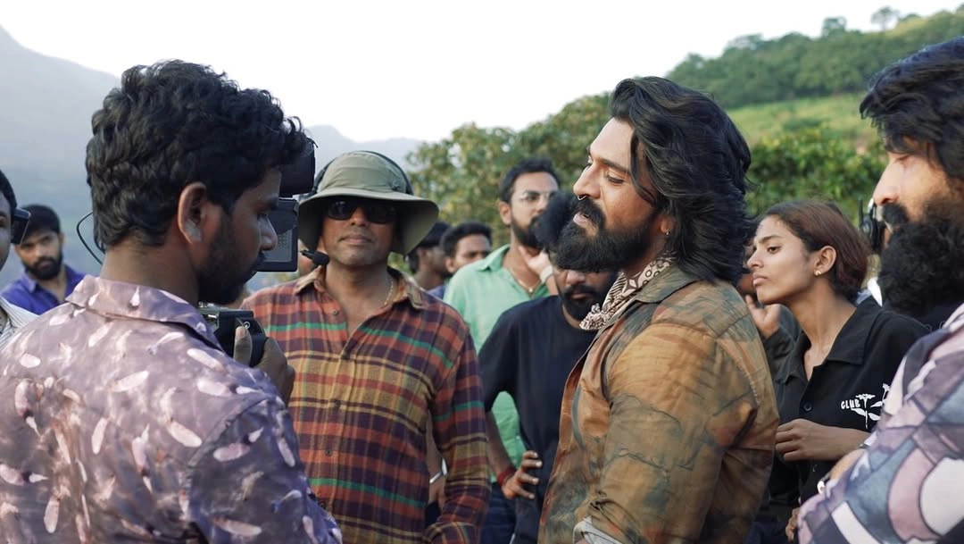 Ram Charan Peddi Movie Working Stills