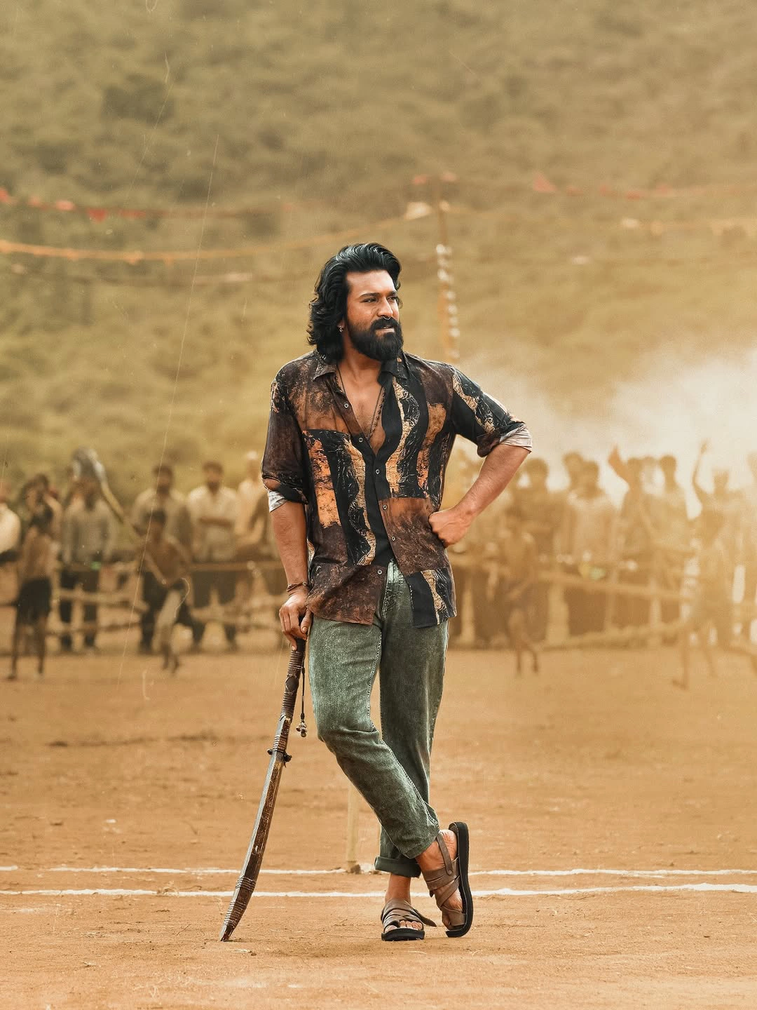 Ram Charan Peddi Movie Working Stills
