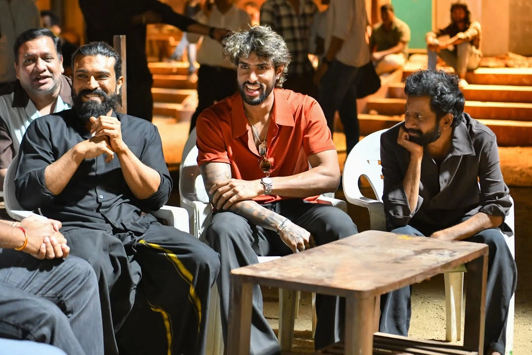 Ram Charan Peddi Movie Working Stills