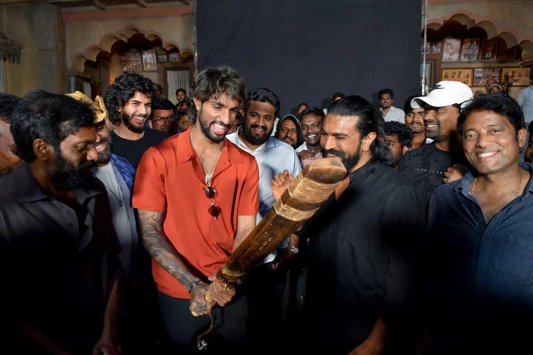 Ram Charan Peddi Movie Working Stills
