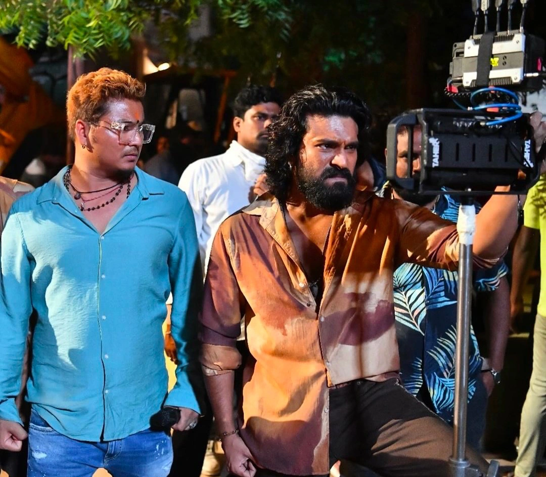 Ram Charan Peddi Movie Working Stills