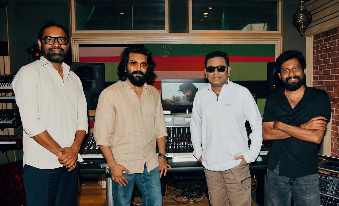 Ram Charan Peddi Movie Working Stills