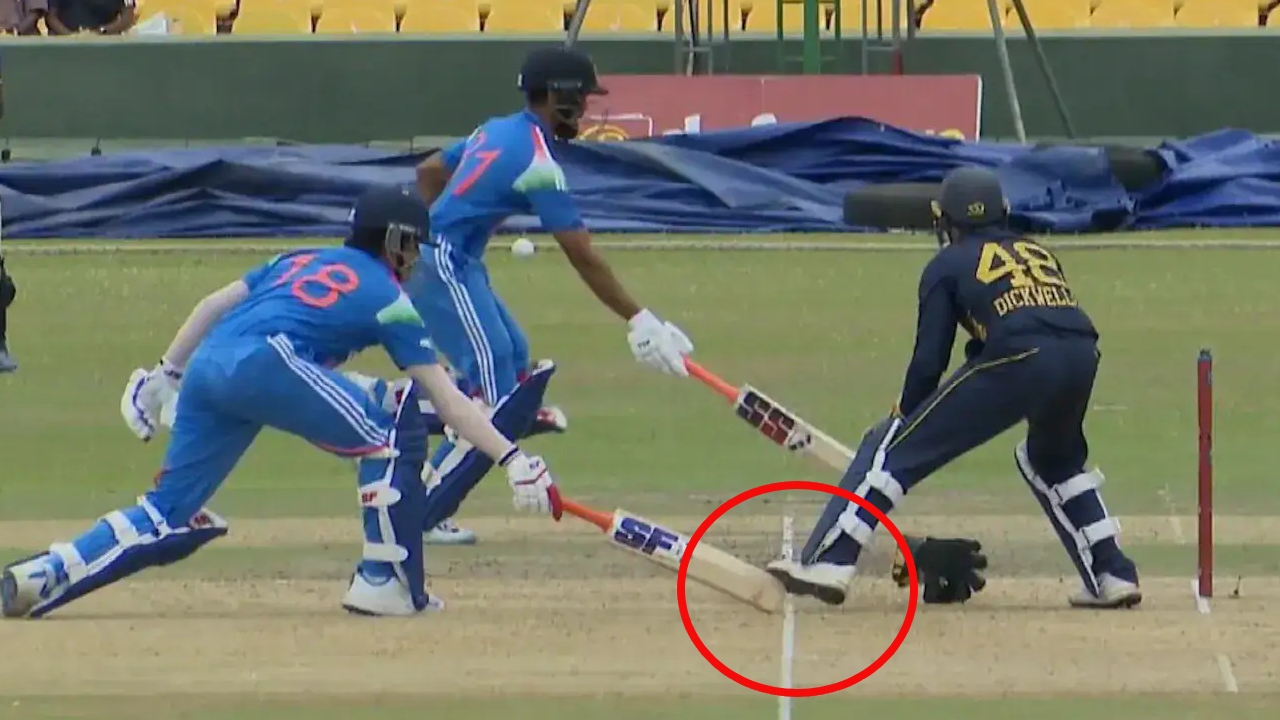 Bizarre Run Out : క్రికెట్ చరిత్రలోనే వింత రనౌట్.. కీపర్ కాలు కింద బ్యాట్! థర్డ్ అంపైర్ నిర్ణయంపై ఫ్యాన్స్ ఫైర్!