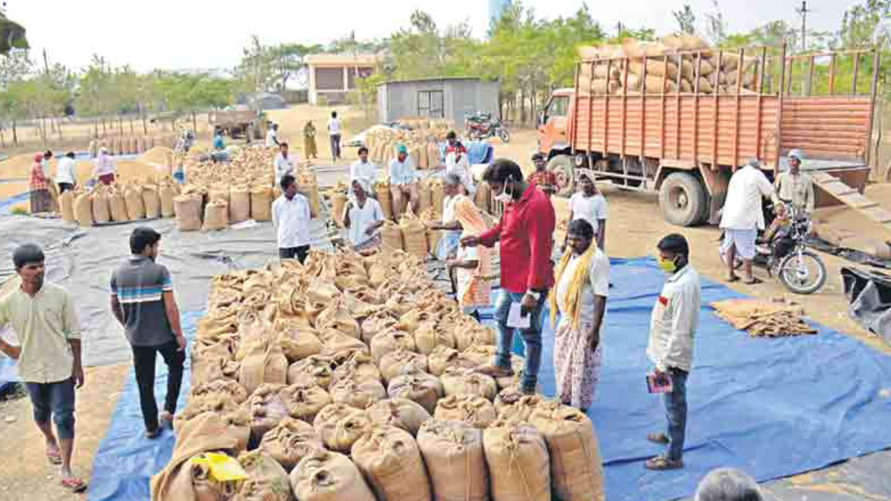 Paddy Prices: రైతన్నలకు  కాసుల పంట.. ప్రభుత్వ మద్దతు ధరను దాటేసిన ధాన్యం రేట్లు.. ఆర్‌ఎన్‌ఆర్‌ ధాన్యానికి భారీ డిమాండ్