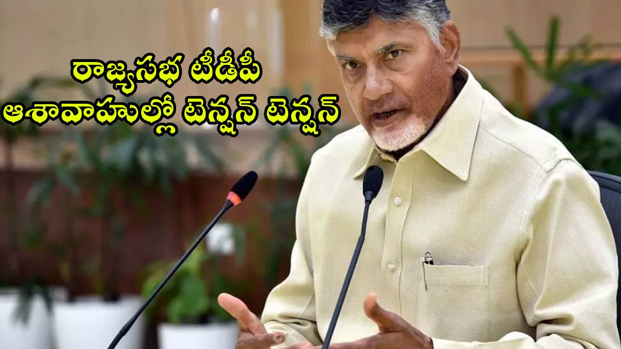 Rajya Sabha : రాజ్యసభ టికెట్లపై టీడీపీ నేతల్లో టెన్షన్.. చంద్రబాబు చుట్టూ ఆశావాహుల ప్రదక్షిణలు!
