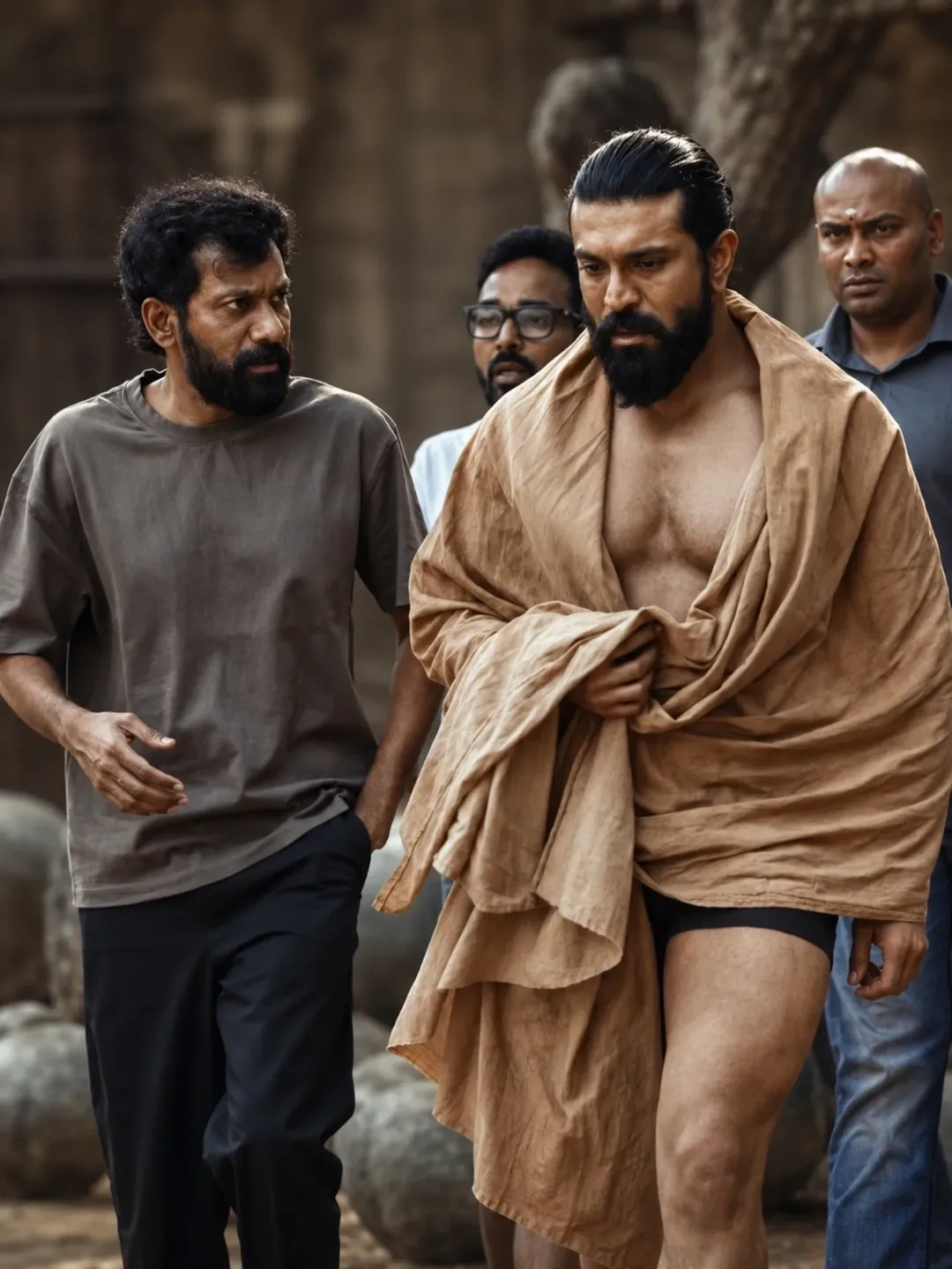 Ram Charan Body Transformation for Peddi