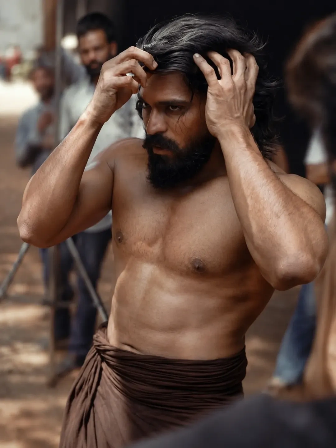 Ram Charan Body Transformation for Peddi