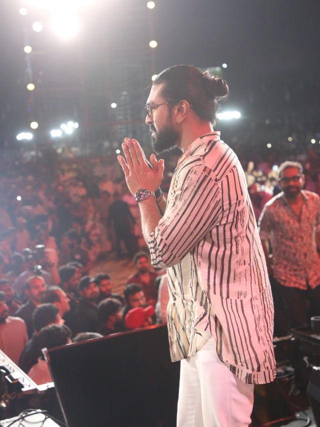 Ram Charan Photos from Peddi Pre Release Event