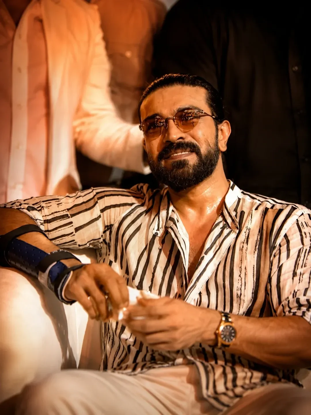 Ram Charan Photos from Peddi Pre Release Event