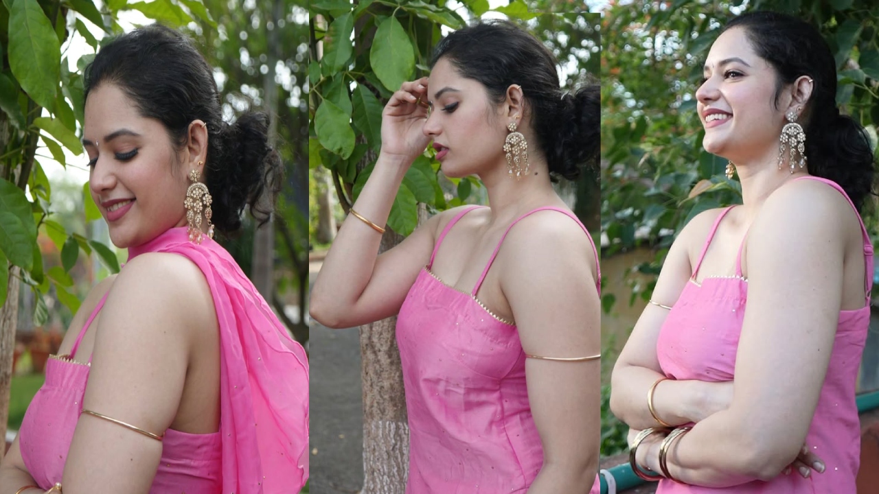 Ramya moksha : పింక్ డ్రెస్‌లో ప‌చ్చ‌ళ్ల పాప రమ్య