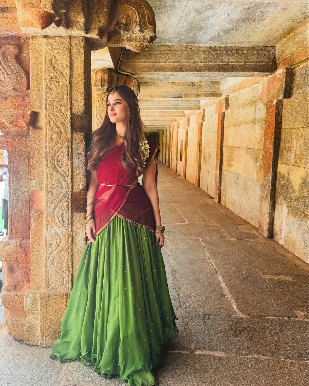 Rasha Thadani Shares Srinivasa Mangapuram Working Stills