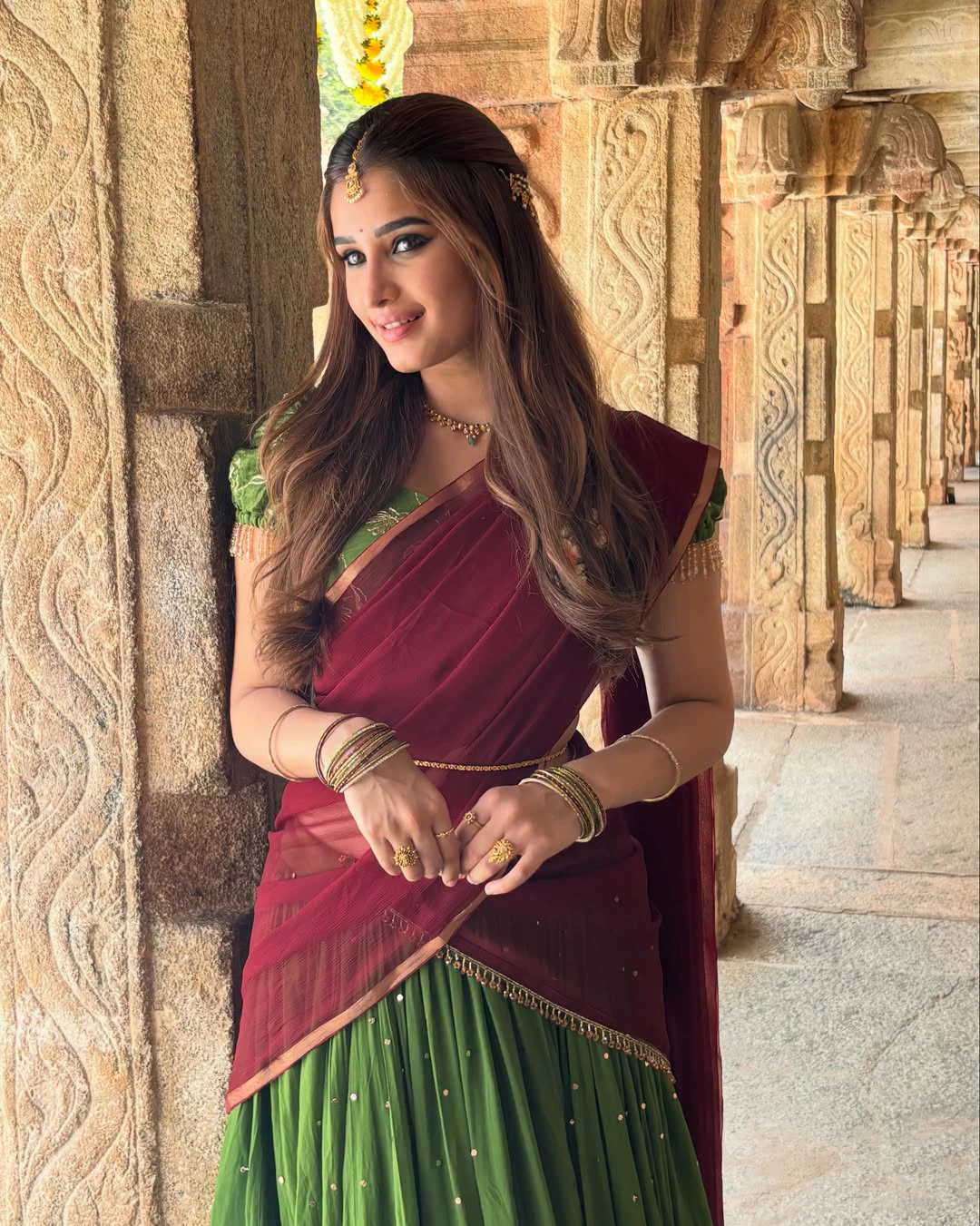 Rasha Thadani Shares Srinivasa Mangapuram Working Stills