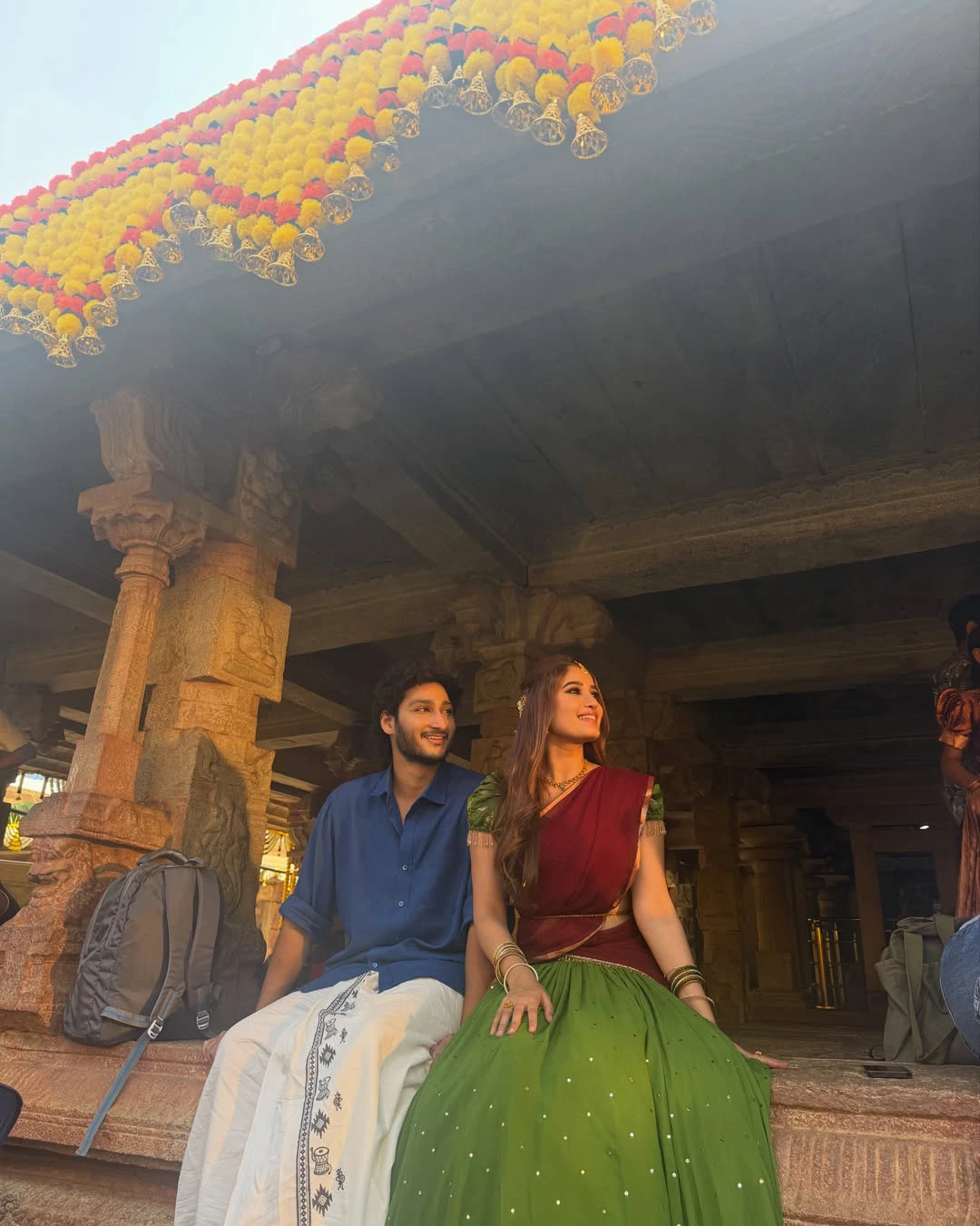 Rasha Thadani Shares Srinivasa Mangapuram Working Stills