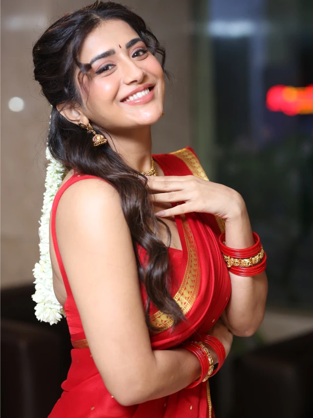 Rashi Singh Sizzling Looks in Red Saree