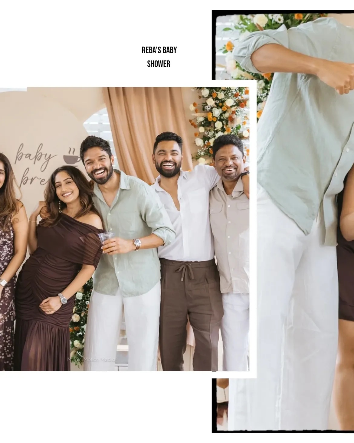 Reba Monica John Baby Shower Event Photos