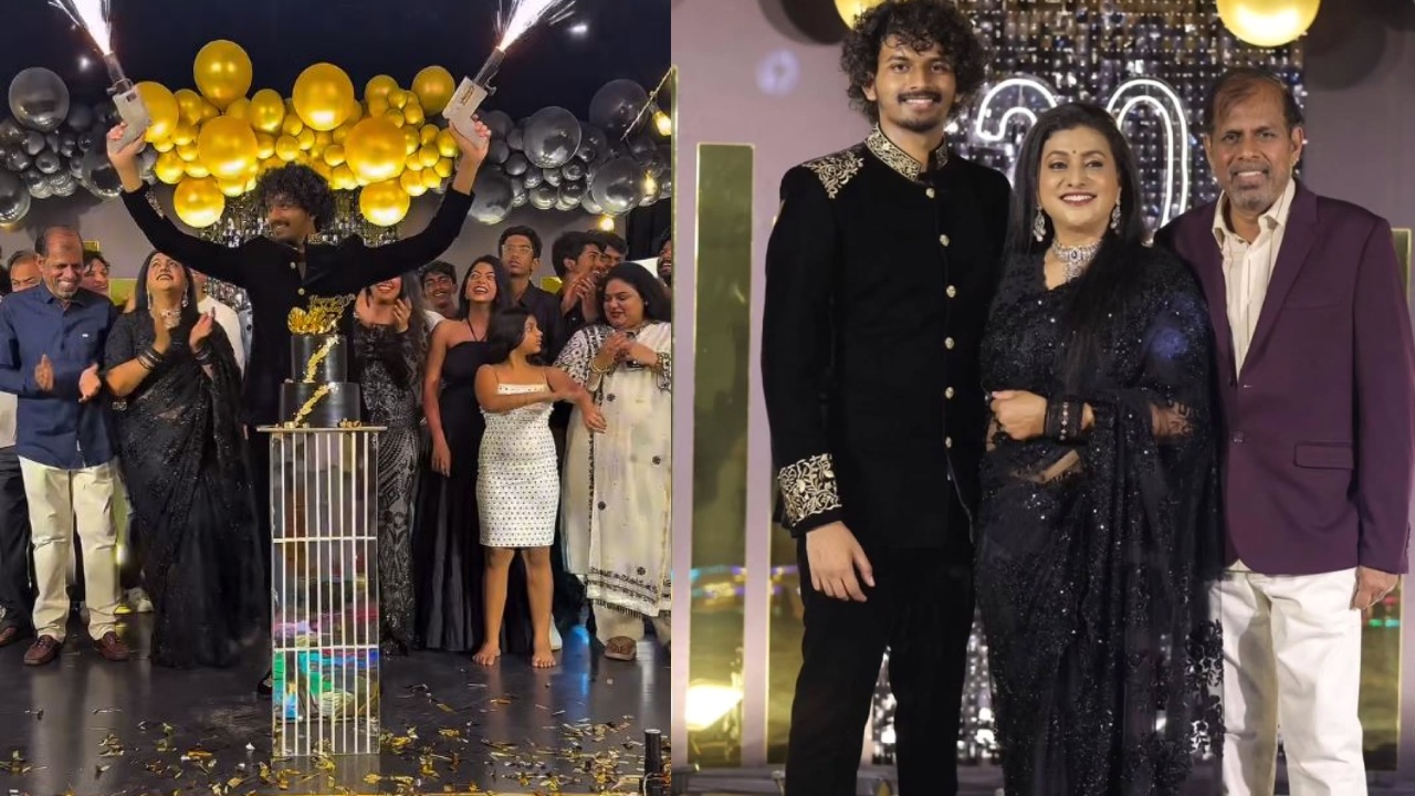 Roja Son Krishna Kowshik : గ్రాండ్‌గా రోజా కొడుకు 20వ బర్త్ డే సెలబ్రేషన్స్.. ఫొటోలు వైరల్..