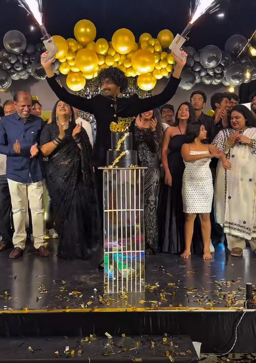 Roja Son Krishna Kowshik Birthday Celebrations