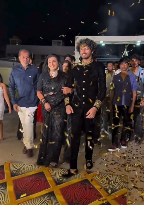 Roja Son Krishna Kowshik Birthday Celebrations