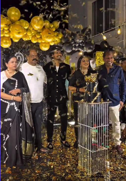 Roja Son Krishna Kowshik Birthday Celebrations