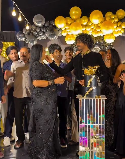 Roja Son Krishna Kowshik Birthday Celebrations