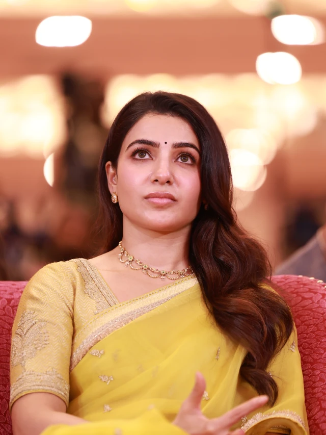 Samantha Cute Photos from Maa Inti Bangaram Pre Release Event