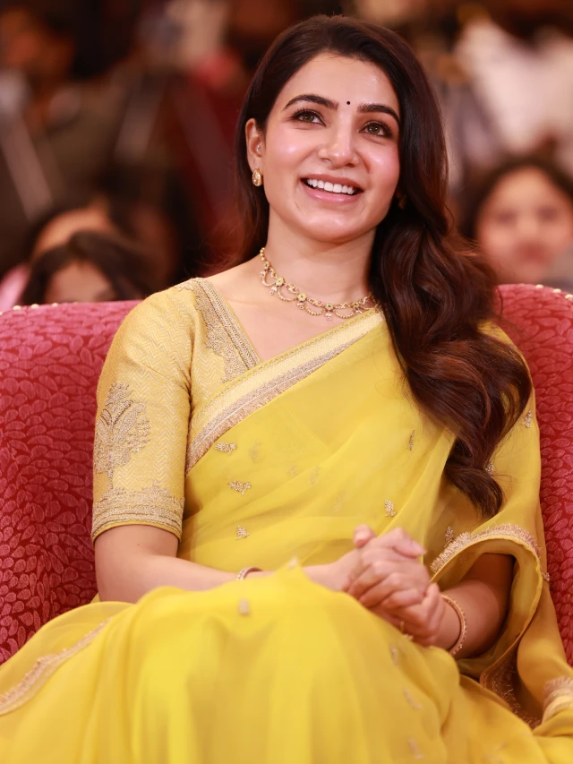 Samantha Cute Photos from Maa Inti Bangaram Pre Release Event