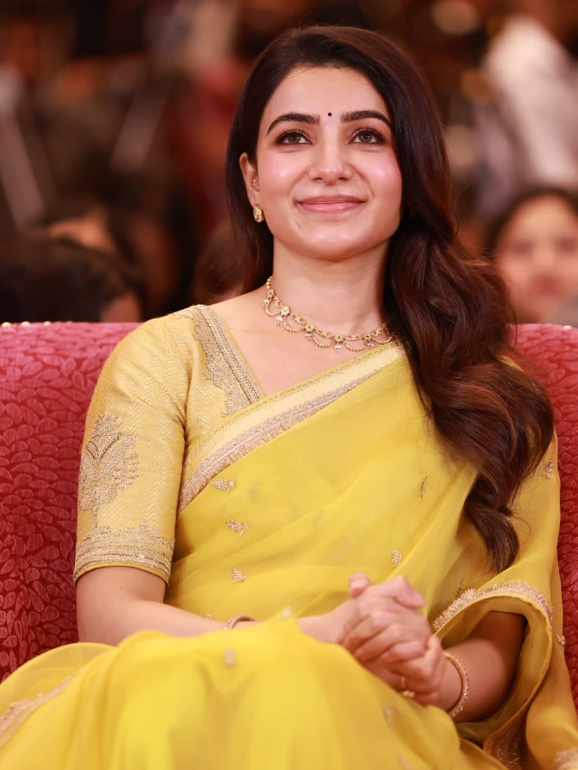 Samantha Cute Photos from Maa Inti Bangaram Pre Release Event