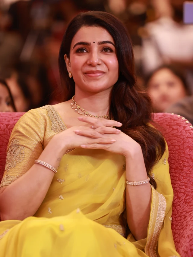 Samantha Cute Photos from Maa Inti Bangaram Pre Release Event
