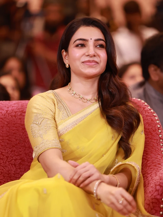 Samantha Cute Photos from Maa Inti Bangaram Pre Release Event