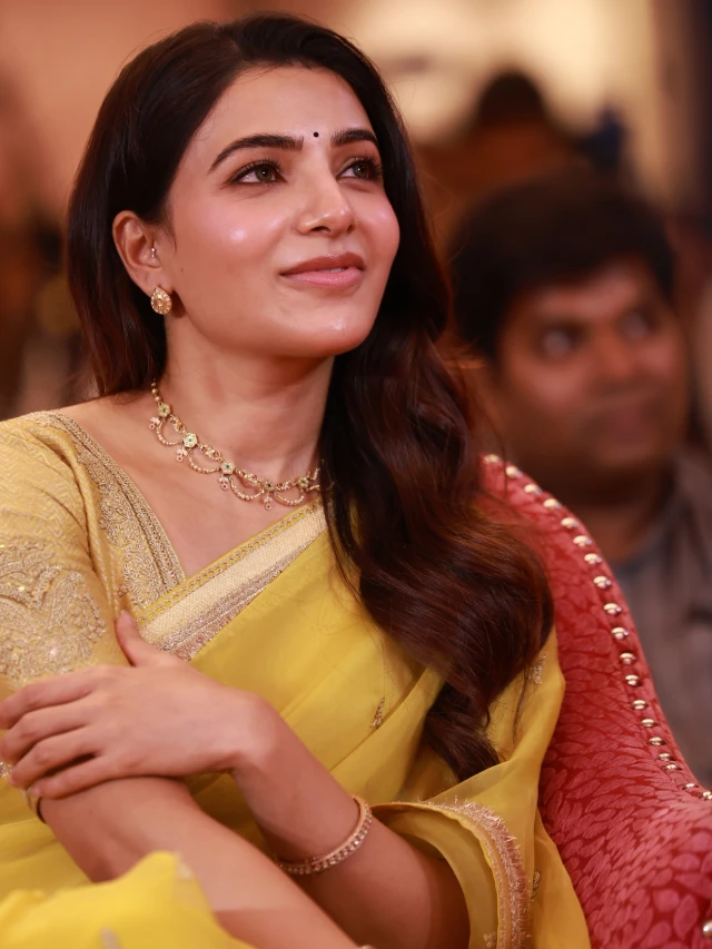 Samantha Cute Photos from Maa Inti Bangaram Pre Release Event