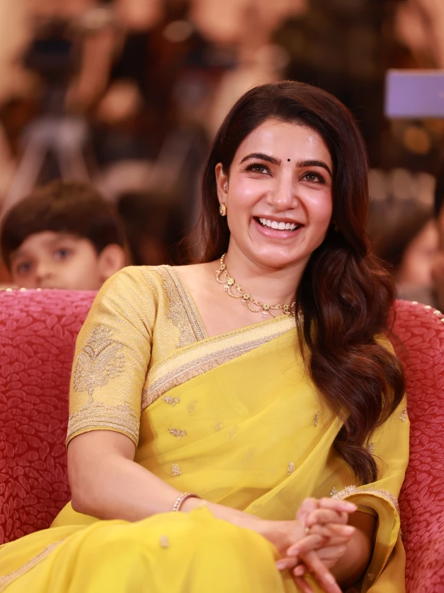 Samantha Cute Photos from Maa Inti Bangaram Pre Release Event