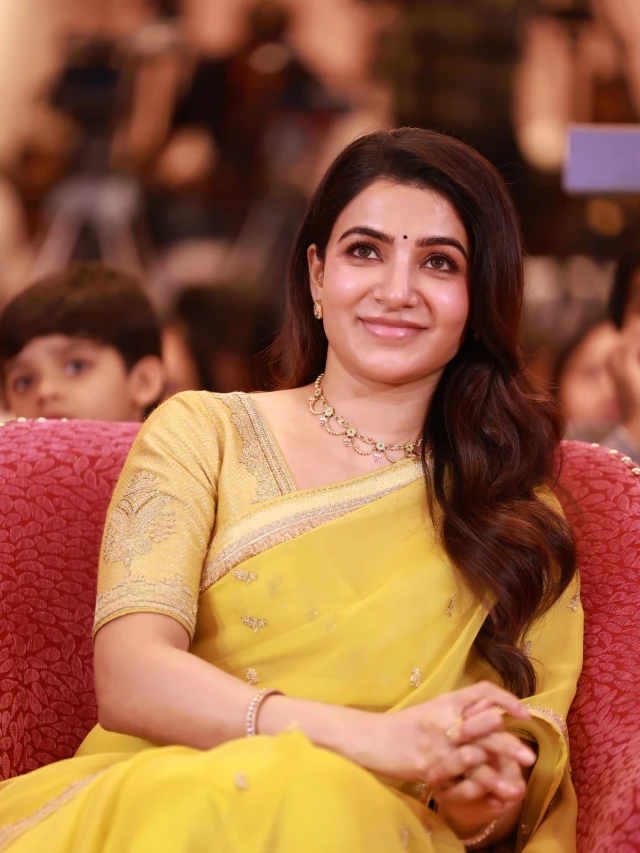 Samantha Cute Photos from Maa Inti Bangaram Pre Release Event