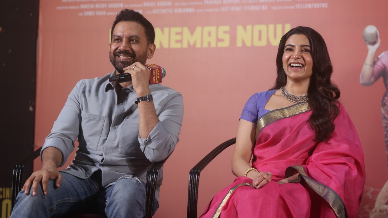 Samantha Raj Nidimoru at Maa Inti Bangaram Success Meet