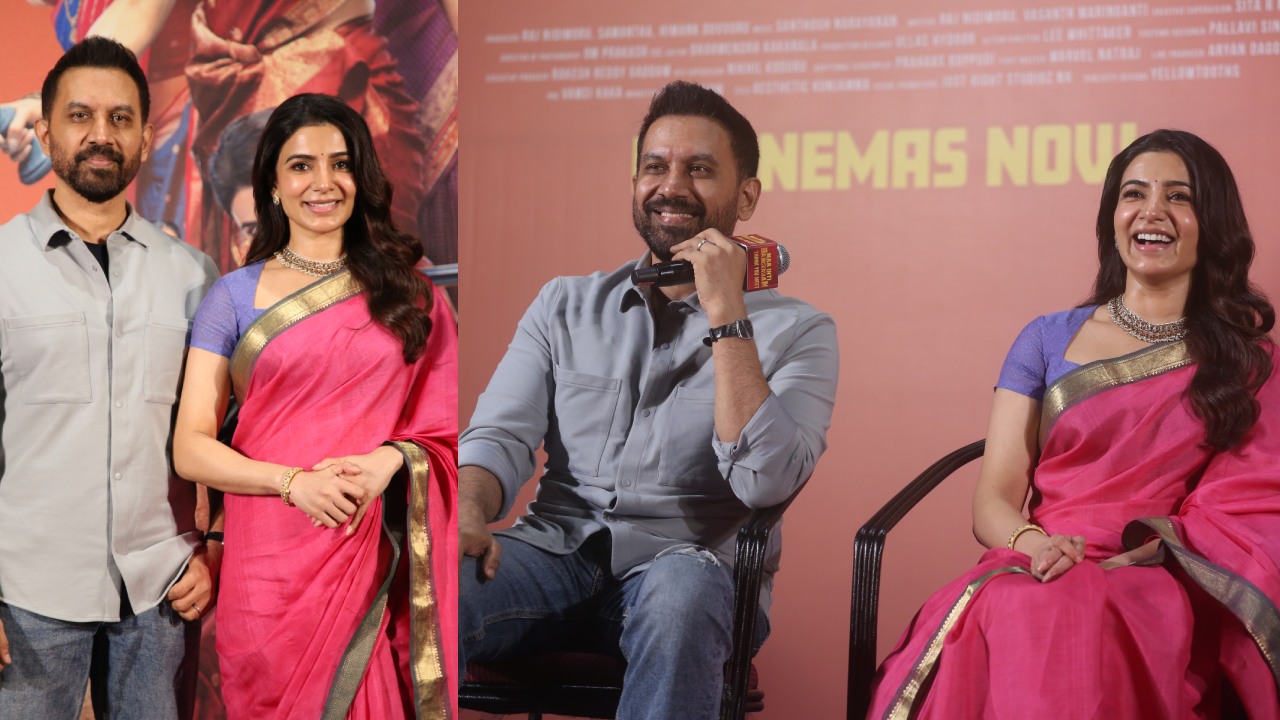Samantha Raj Nidimoru : ప్రగ్నెన్సీ ప్రకటించాక మొదటిసారి భర్తతో కలిసి సమంత.. ఫొటోలు వైరల్..