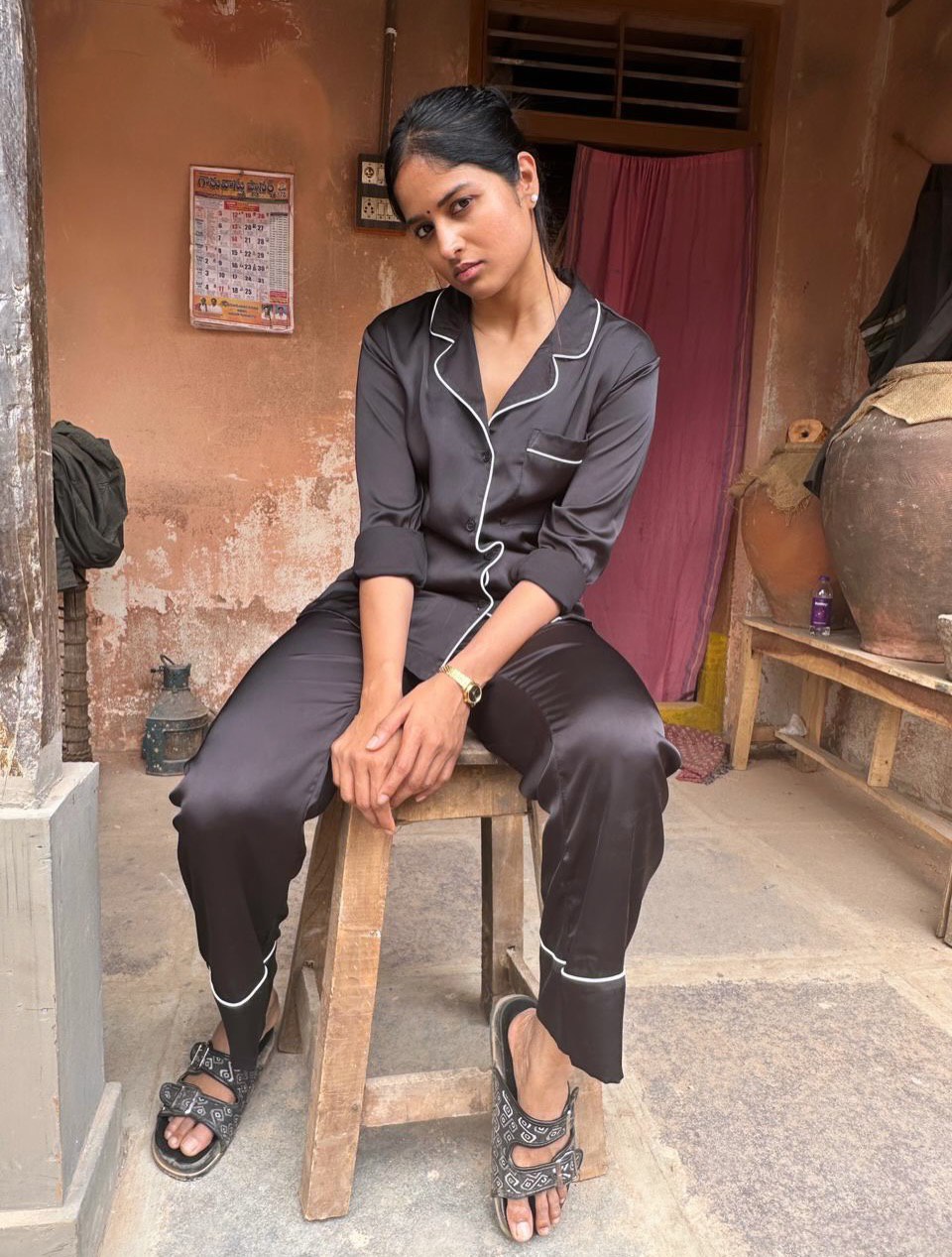 Shalini Kondepudi Shares Sing Geetham Working Stills
