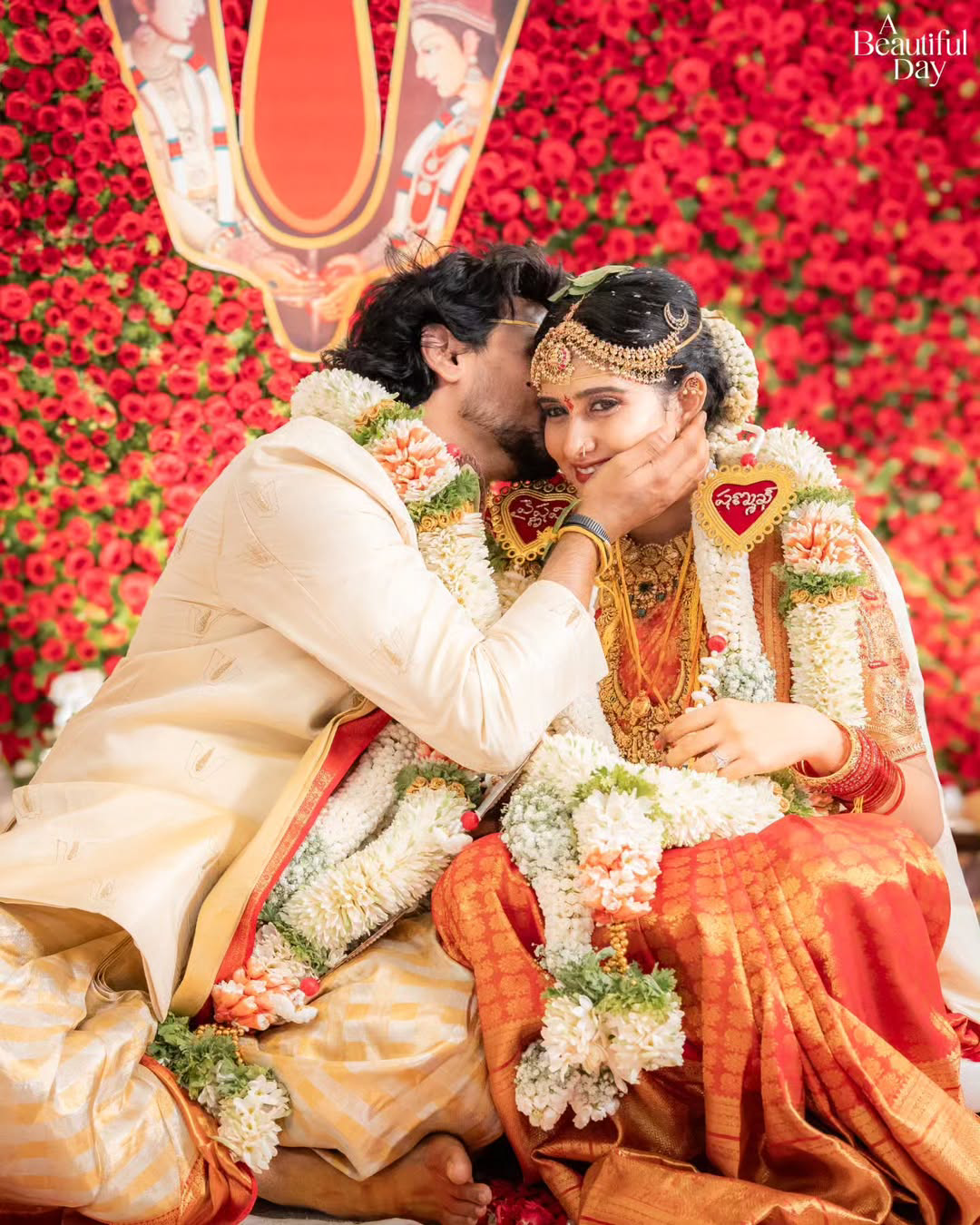 Shanmukh Jaswanth and Vaishnavi wedding photos go viral on social media