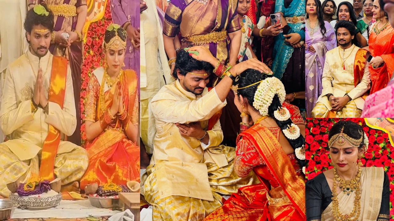 Shanmukh Jaswanth wedding : ఓ ఇంటివాడు అయిన ష‌ణ్ముఖ్ జ‌స్వంత్.. పెళ్లి ఫోటోలు వైర‌ల్‌