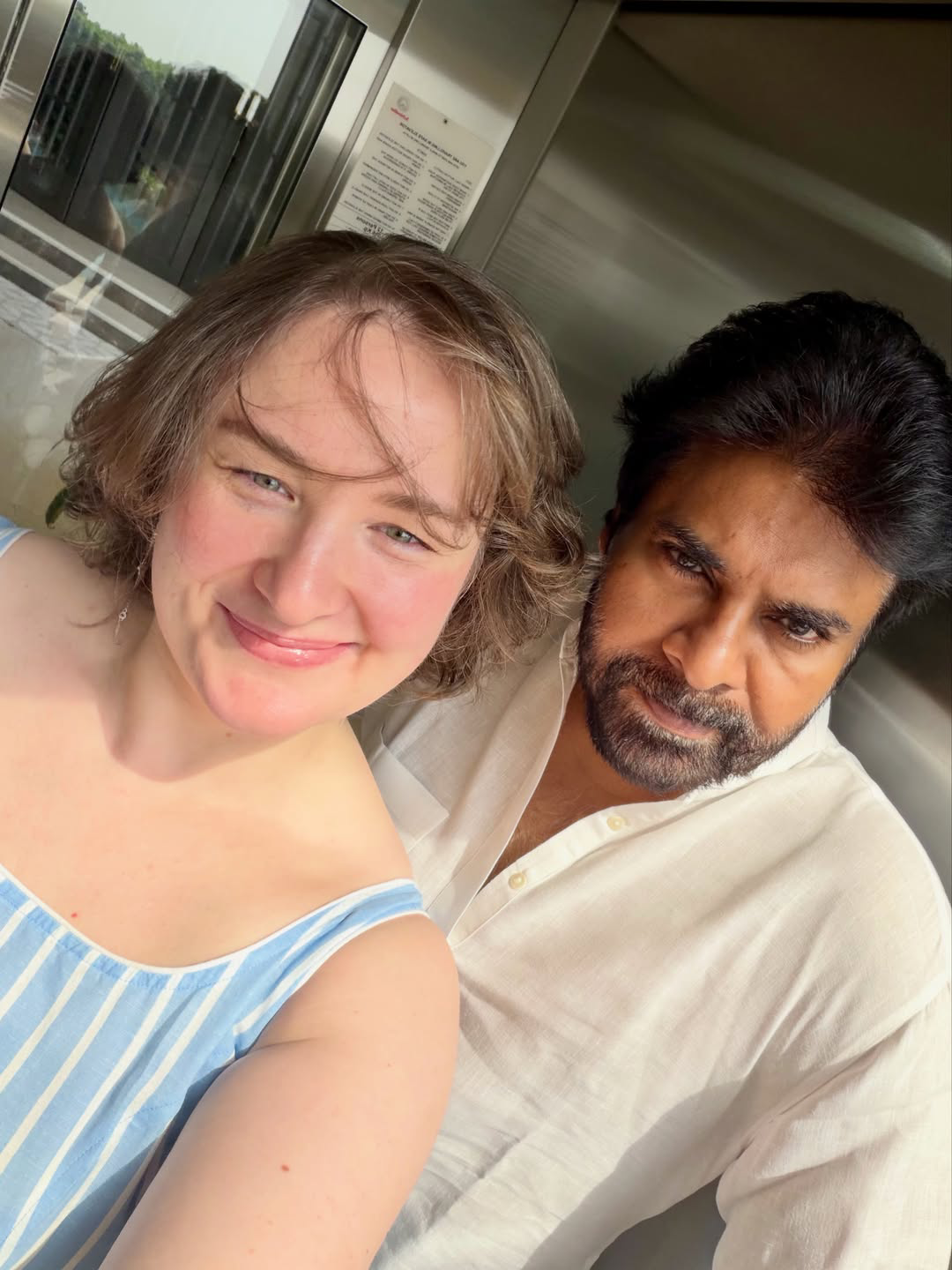 Pawan Kalyan wife Anna Lezhneva shares photos with family