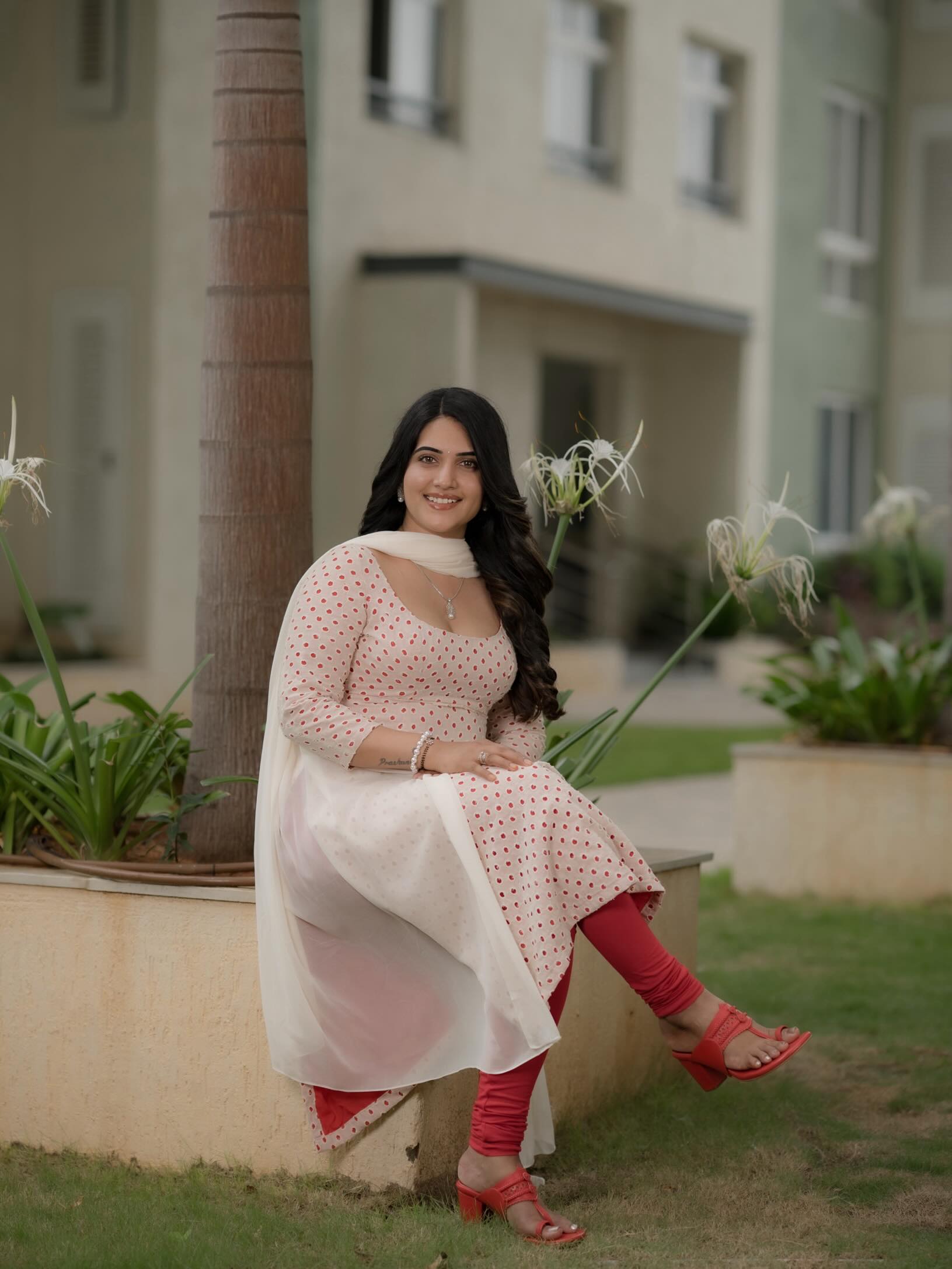 Sravanthi Chokarapu Stunning Looks in Punjabi Dress