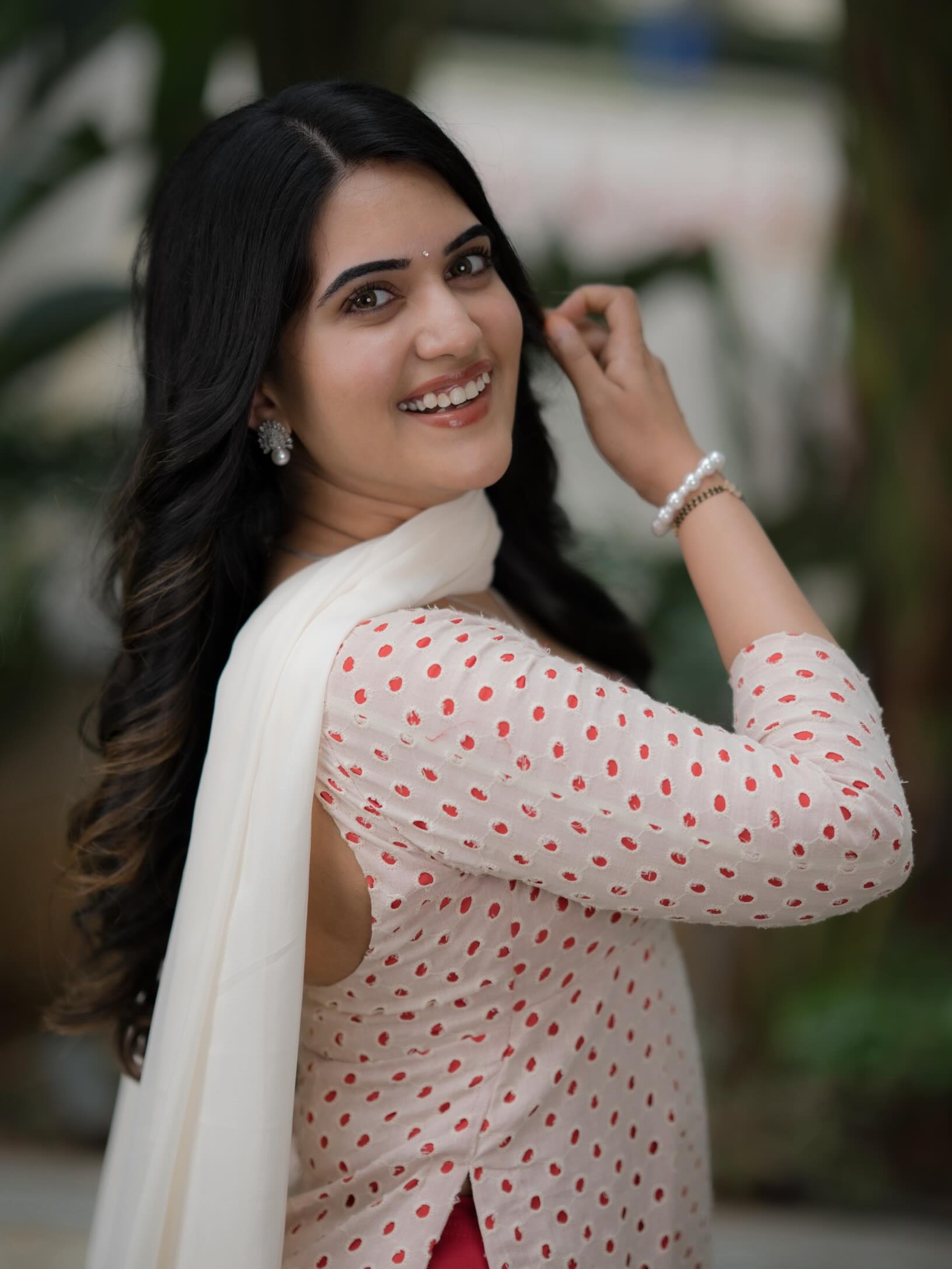 Sravanthi Chokarapu Stunning Looks in Punjabi Dress
