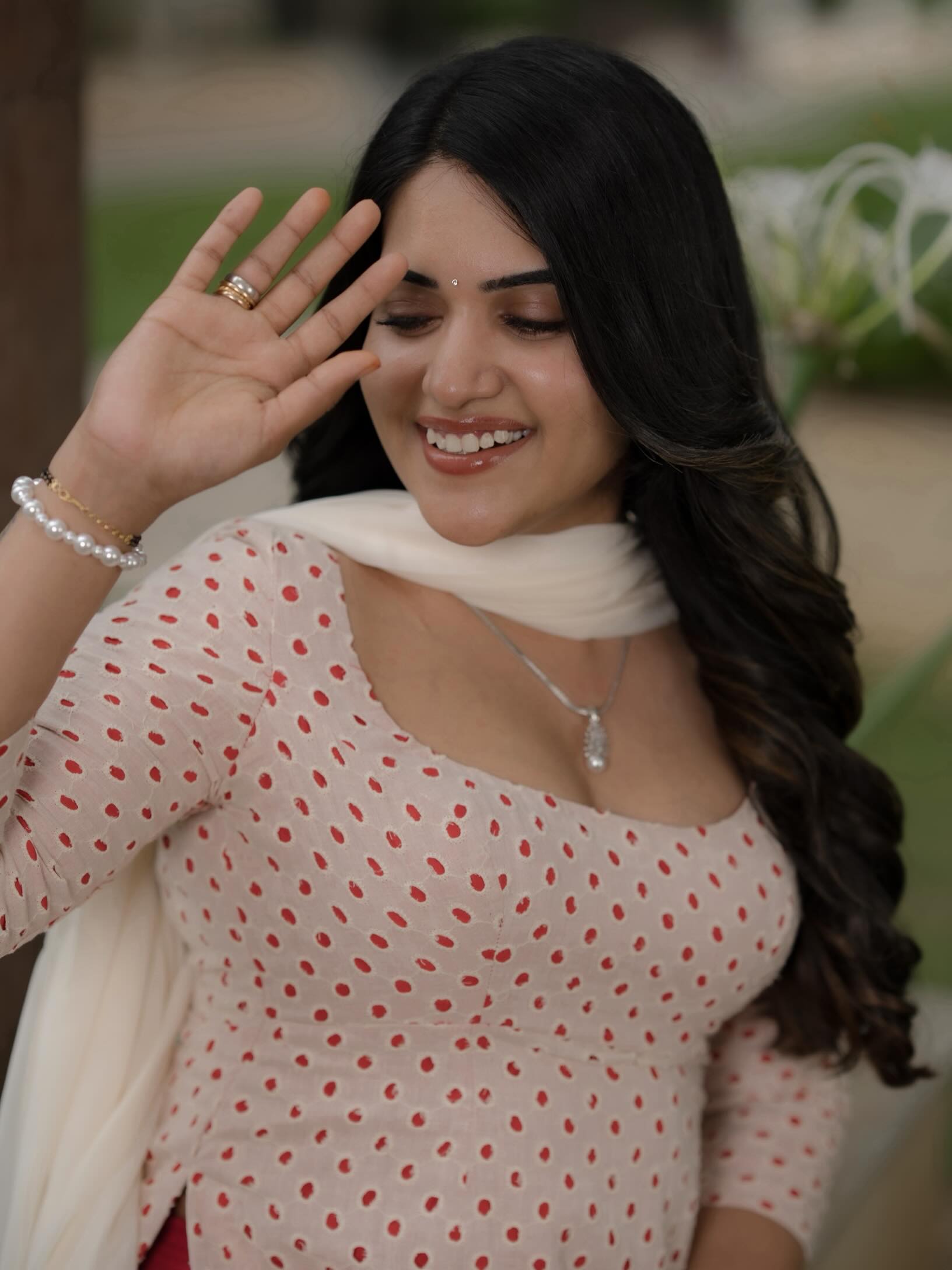 Sravanthi Chokarapu Stunning Looks in Punjabi Dress